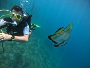 Under the ocean in Bali