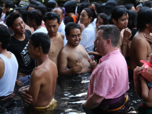 Bali holy water temple