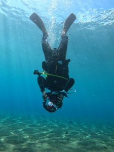 Bali dive cameraman